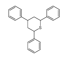 2,4,6-triphenylthiane Structure