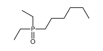 1-diethylphosphorylhexane Structure