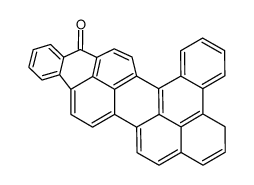 3H-benzo[rst]phenanthro[1,10,9-cde]pentaphen-10-one结构式