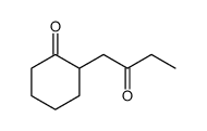 2-(2-OXOBUTYL)CYCLOHEXANONE structure