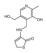 3-pyridoxylamino-5H-thiophen-2-one结构式