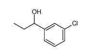 1-(3-chlorophenyl)propan-1-ol结构式