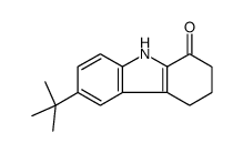 6-tert-butyl-2,3,4,9-tetrahydrocarbazol-1-one Structure