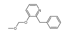 2-benzyl-3-methoxymethyloxypyridine Structure