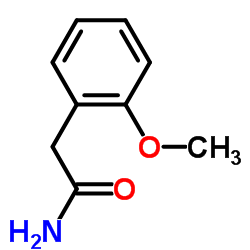 2-(2-甲氧基苯基)乙酰胺结构式