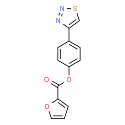 4-(1,2,3-Thiadiazol-4-yl)phenyl 2-furoate picture
