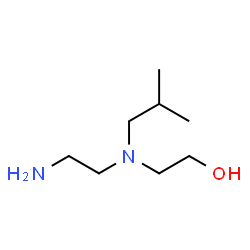 Ethanol, 2-[(2-aminoethyl)(2-methylpropyl)amino]- (9CI) structure