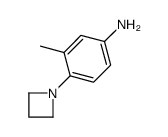 Benzenamine, 4-(1-azetidinyl)-3-methyl- (9CI)结构式