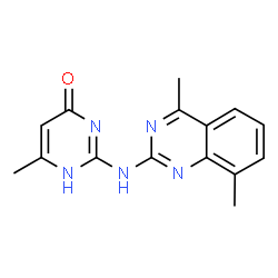 2-[(4,8-Dimethylquinazolin-2-yl)amino]-6-methylpyrimidin-4(3H)-one picture