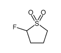 2-fluorothiolane 1,1-dioxide Structure