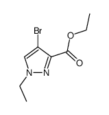 ethyl 4-bromo-1-ethyl-1H-pyrazole-3-carboxylate结构式
