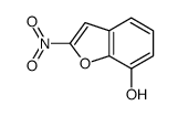 2-nitro-1-benzofuran-7-ol structure