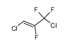 1,3-dichloro-2,3,3-trifluoro-propene结构式