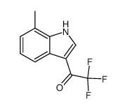 2,2,2-trifluoro-1-(7-methyl-1H-indol-3-yl)ethan-1-one Structure