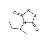 4-[(2S)-butan-2-yl]-1,2,4-dithiazolidine-3,5-dione Structure