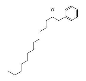 1-phenyltetradecan-2-one结构式