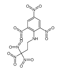2,4,6-trinitro-N-(3,3,3-trinitropropyl)aniline Structure