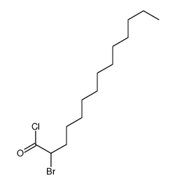 2-Bromotetradecanoic acid chloride结构式