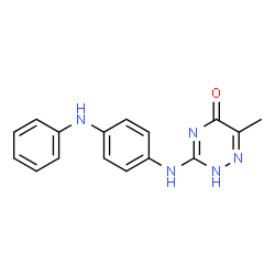 3-(4-anilinoanilino)-6-methyl-1,2,4-triazin-5(4H)-one picture