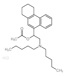 [2-(dipentylamino)-1-(1,2,3,4-tetrahydrophenanthren-9-yl)ethyl] acetate结构式