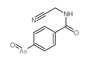 4-arsoroso-N-(cyanomethyl)benzamide结构式