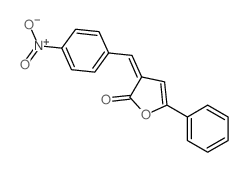 2 (3H)-Furanone, 3-[(4-nitrophenyl)methylene]-5-phenyl- structure