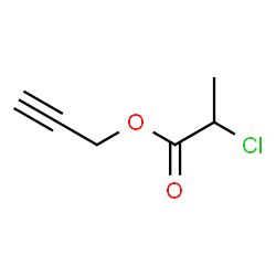 prop-2-ynyl-2-chloropropionate Structure