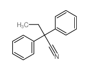 Benzeneacetonitrile, a-ethyl-a-phenyl-结构式