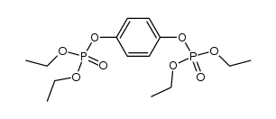 Tetraethyl 1,4-phenylenebisphosphate structure