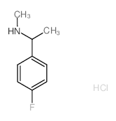 Benzenemethanamine, 4-fluoro-N,alpha-dimethyl- (9CI) structure