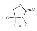 3-Chloro-4,4-dimethyl-2-oxazolidinone structure