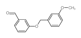 3-[(3-METHOXYBENZYL)OXY]BENZALDEHYDE structure