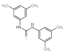 Thiourea,N,N'-bis(3,5-dimethylphenyl)- Structure