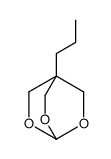 4-propyl-2,6,7-trioxabicyclo[2.2.2]octane structure