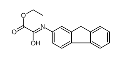 N-(9H-Fluoren-2-yl)oxamidic acid ethyl ester Structure