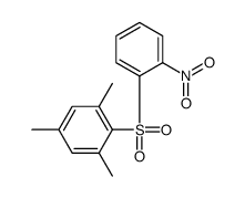 1,3,5-trimethyl-2-(2-nitrophenyl)sulfonylbenzene结构式