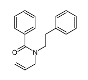 N-(2-phenylethyl)-N-prop-2-enylbenzamide Structure