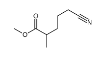 methyl 5-cyano-2-methylpentanoate Structure