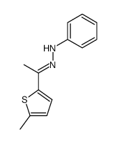 1-(5-methylthien-2-yl)ethanone phenylhydrazone Structure