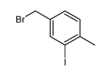 4-(Bromomethyl)-2-iodo-1-methylbenzene结构式