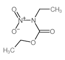 ethyl N-ethyl-N-nitro-carbamate结构式