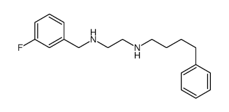 N'-[(3-fluorophenyl)methyl]-N-(4-phenylbutyl)ethane-1,2-diamine Structure