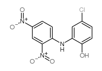 4-chloro-2-(2,4-dinitrophenylamino)phenol Structure