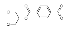 4-nitro-benzoic acid-(β,β'-dichloro-isopropyl ester) Structure