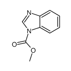 1H-Benzimidazole-1-carboxylicacid,methylester(9CI) structure