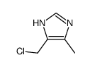 4-(chloromethyl)-5-methyl-1H-imidazole Structure