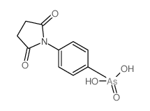 Arsonic acid,[4-(2,5-dioxo-1-pyrrolidinyl)phenyl]- (9CI) picture