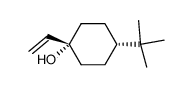 1-Vinyl-cis-4-tert.-butyl-cyclohexanol结构式