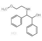 Benzeneethanol, b-[(2-methoxyethyl)amino]-a-phenyl-, hydrochloride (1:1) picture