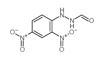 N-[(2,4-dinitrophenyl)amino]formamide结构式
